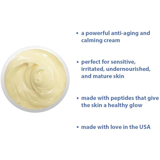 Raya PROBIOTIC CALMING CREAM (309) | MOISTURIZING, ANTI-AGING, AND CALMING FACE CREAM FOR SENSITIVE, IRRITATED, AND MATURE SKIN | SOOTHES OVER-REACTIVE SKIN AND HELPS REDUCE FINE LINES AND WRINKLES - Image 4